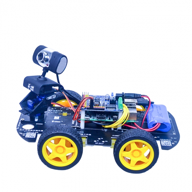 小R科技树莓派3WiFi无线视频智能小车机器人DIY套件Raspberry pi