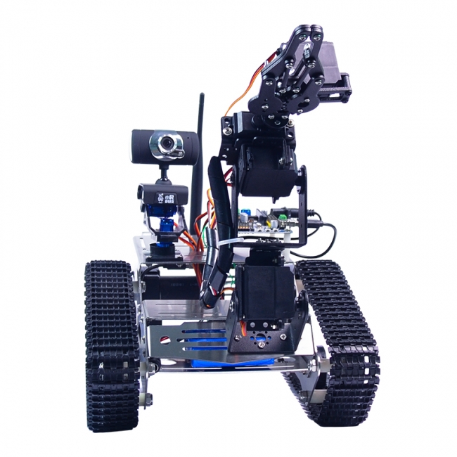 小R科技WIFI无线视频小车机器人51单片机开发板机器人DIY循迹避障
