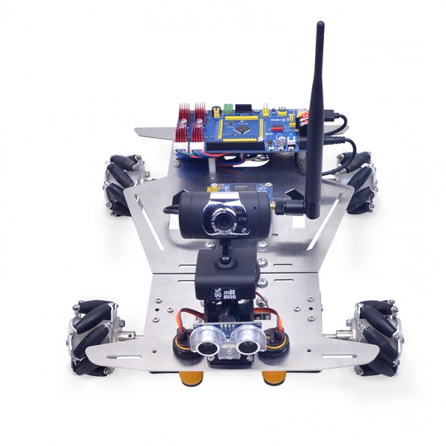小R科技 麦克纳姆轮 全向轮 WiFi视频智能小车机器人Master Robot