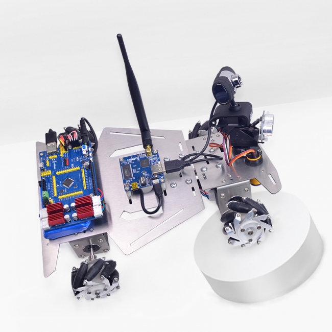 小R科技 麦克纳姆轮 全向轮 WiFi视频智能小车机器人Master Robot